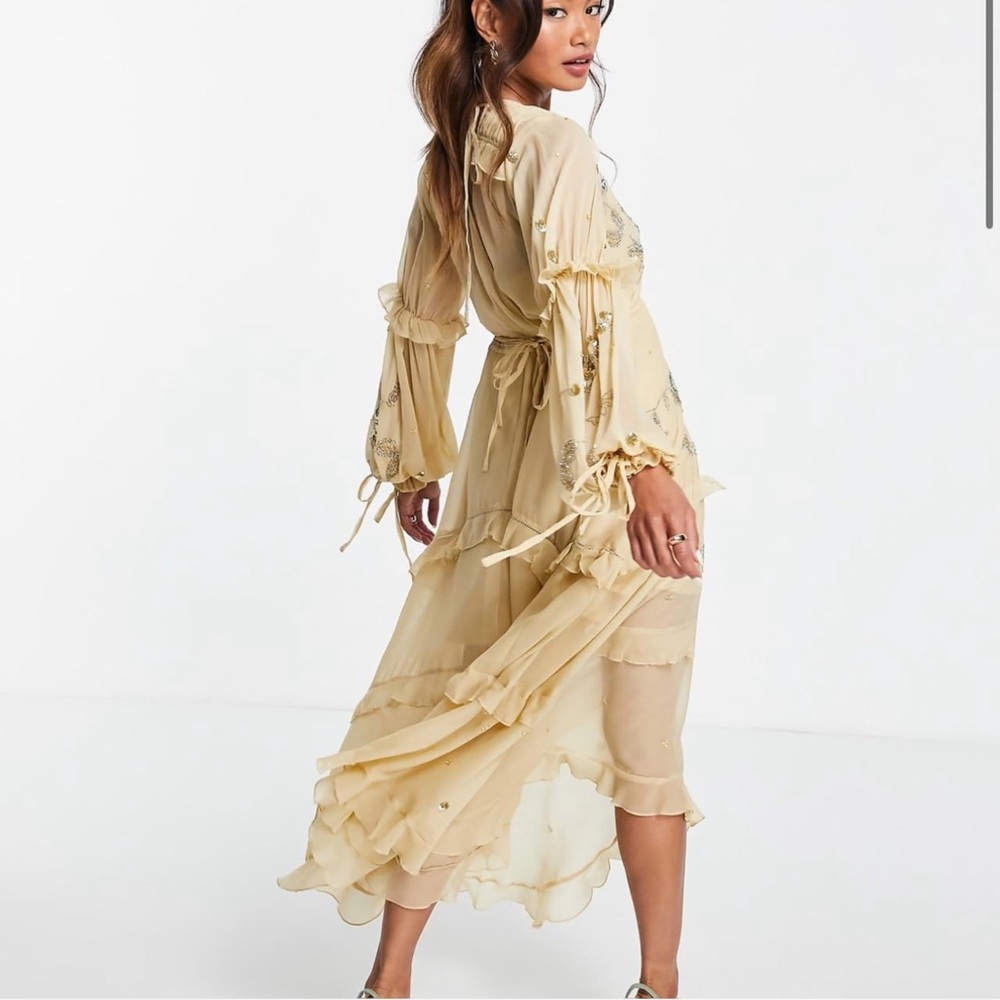 ASOS | Dresses | Asos Cream Maxi Dress